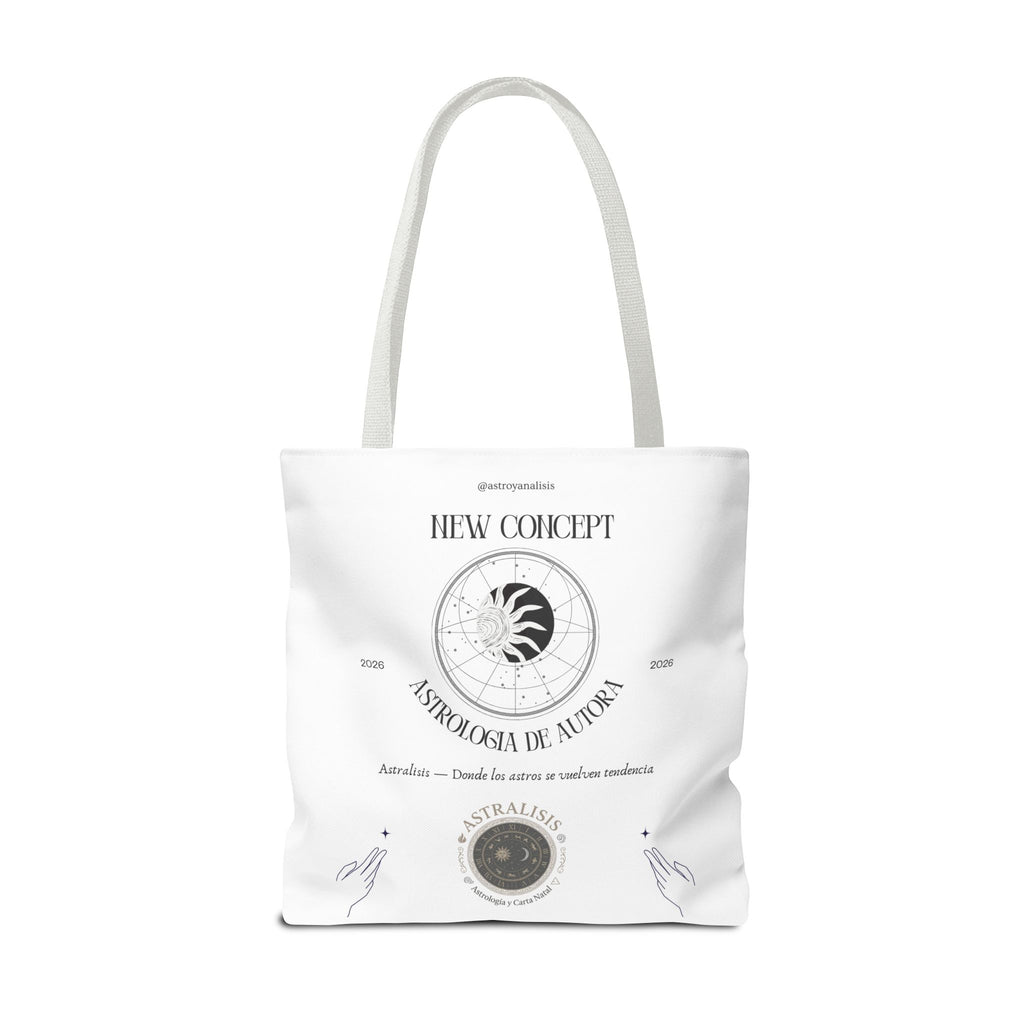 .Astrología de Autora Tote Bag — New Concept Astrology Canvas Tote