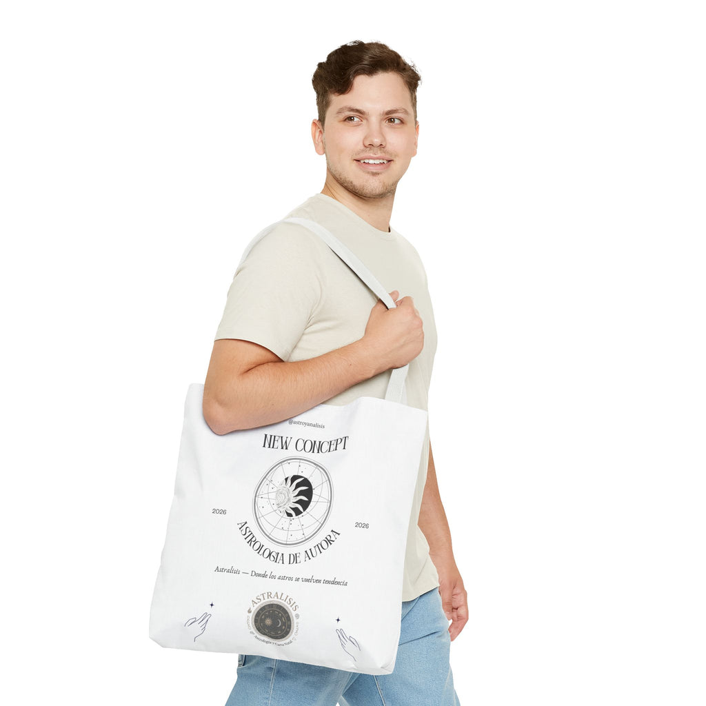 .Astrología de Autora Tote Bag — New Concept Astrology Canvas Tote