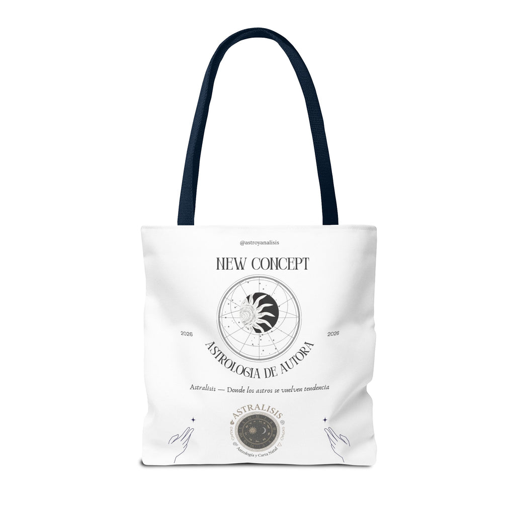 .Astrología de Autora Tote Bag — New Concept Astrology Canvas Tote