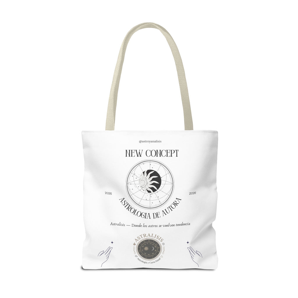 .Astrología de Autora Tote Bag — New Concept Astrology Canvas Tote