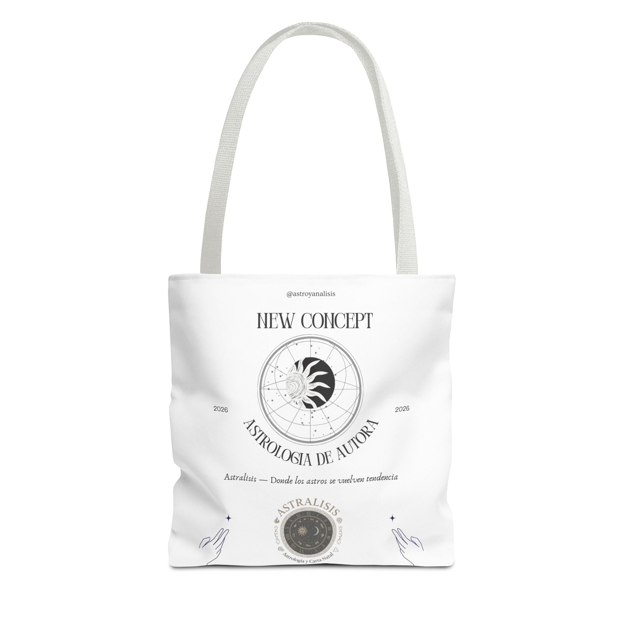 .Astrología de Autora Tote Bag — New Concept Astrology Canvas Tote