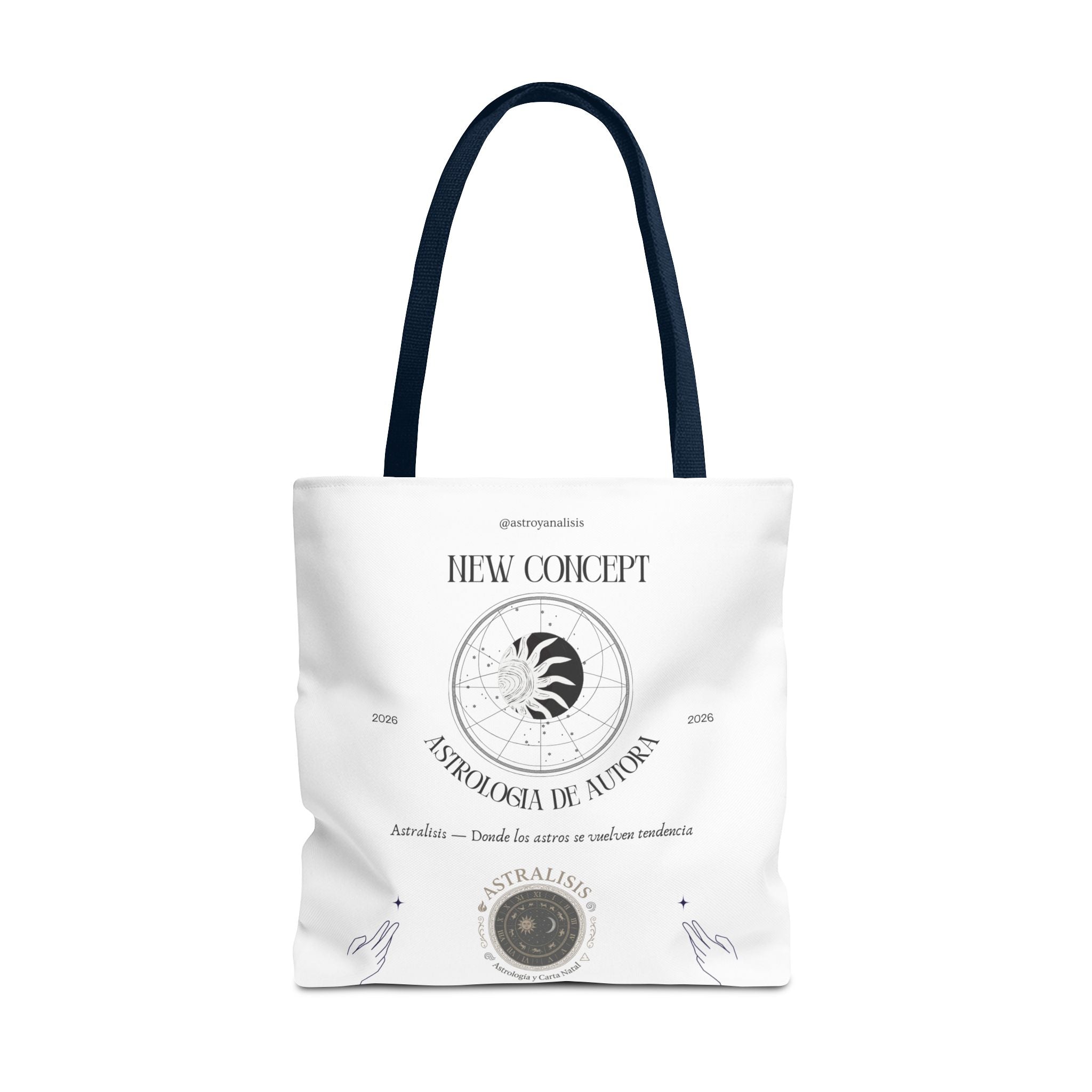 .Astrología de Autora Tote Bag — New Concept Astrology Canvas Tote