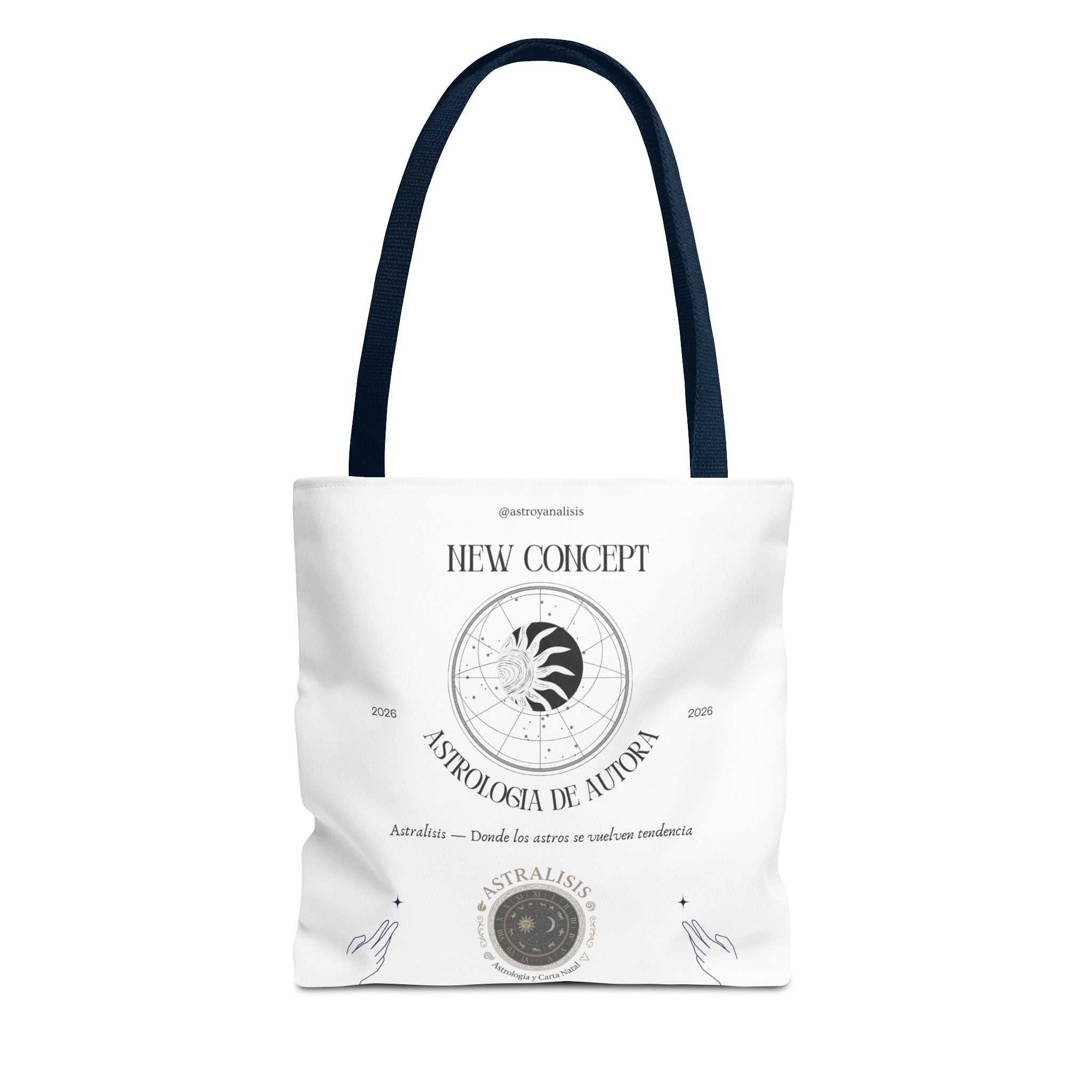 .Astrología de Autora Tote Bag — New Concept Astrology Canvas Tote