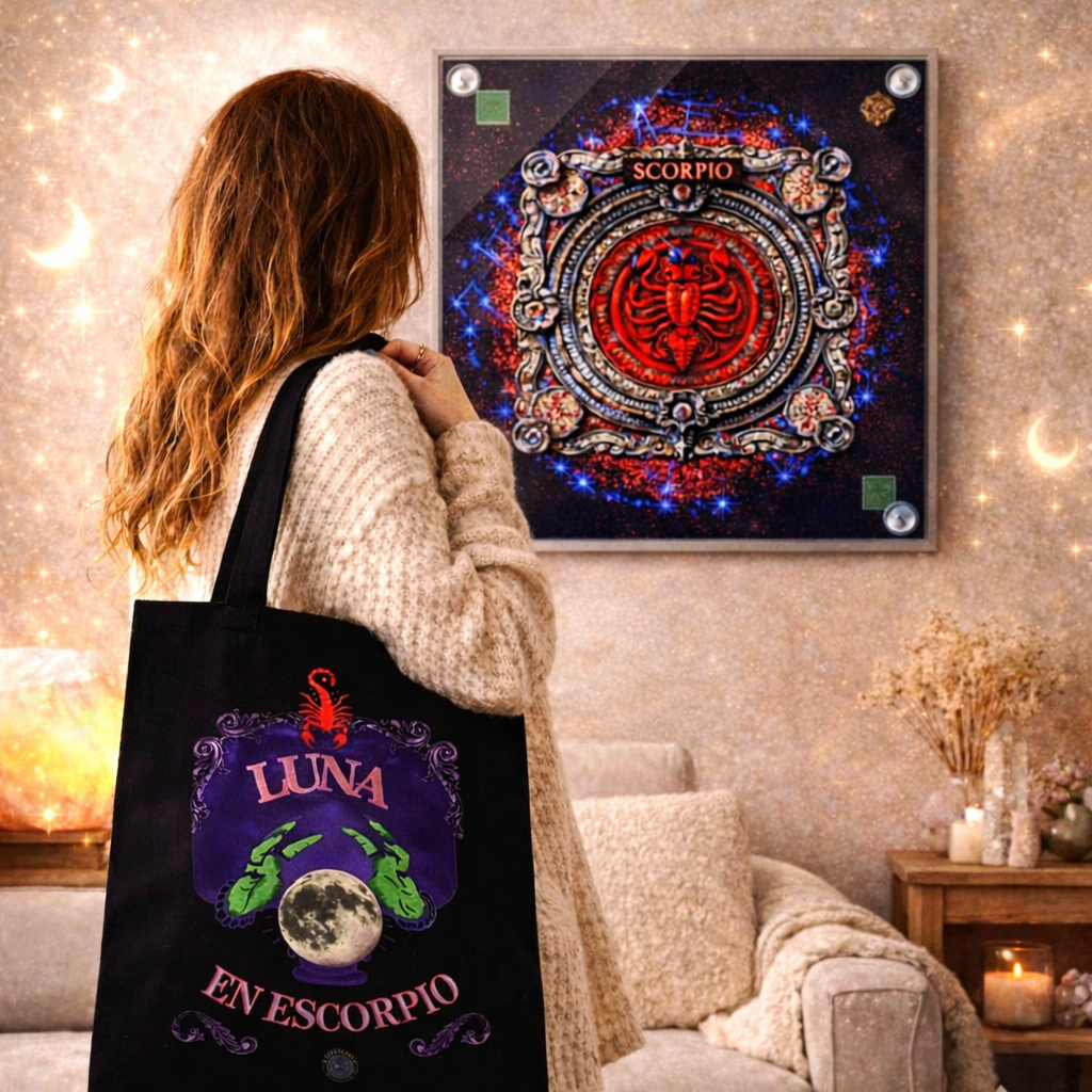 Classic Tote bag | Claro de LUNAS | Luna en ESCORPIO