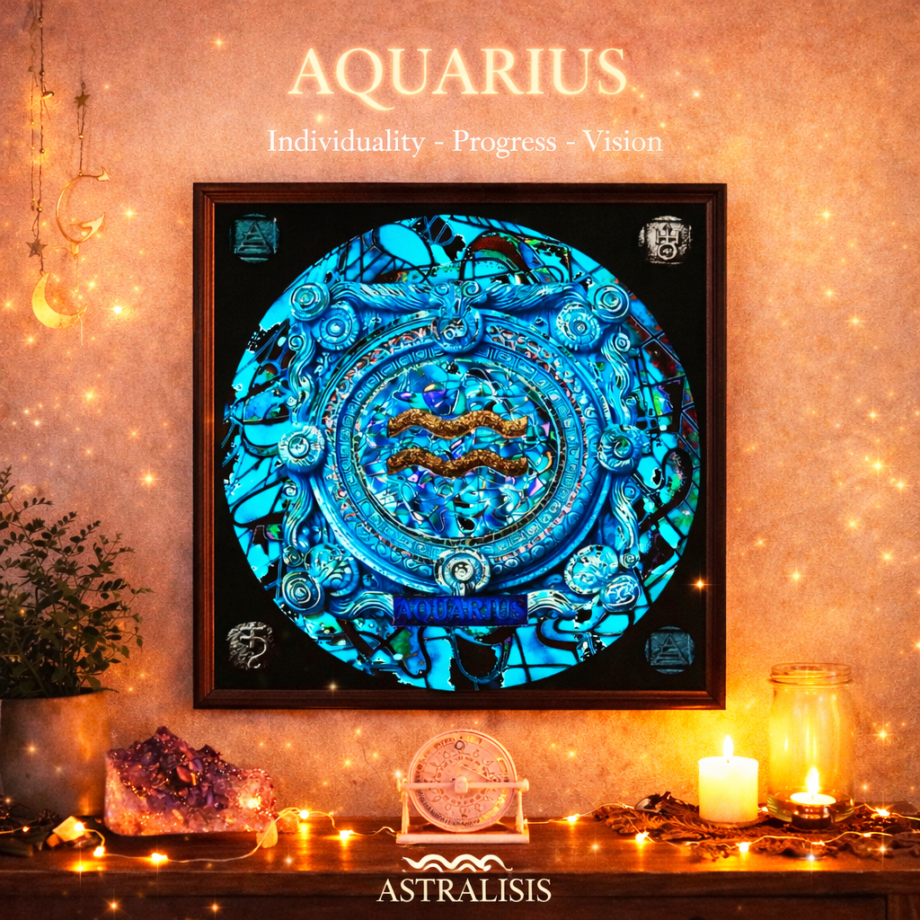 Impresión Acrílica Acuario | Decoración Moderna Astrálisis