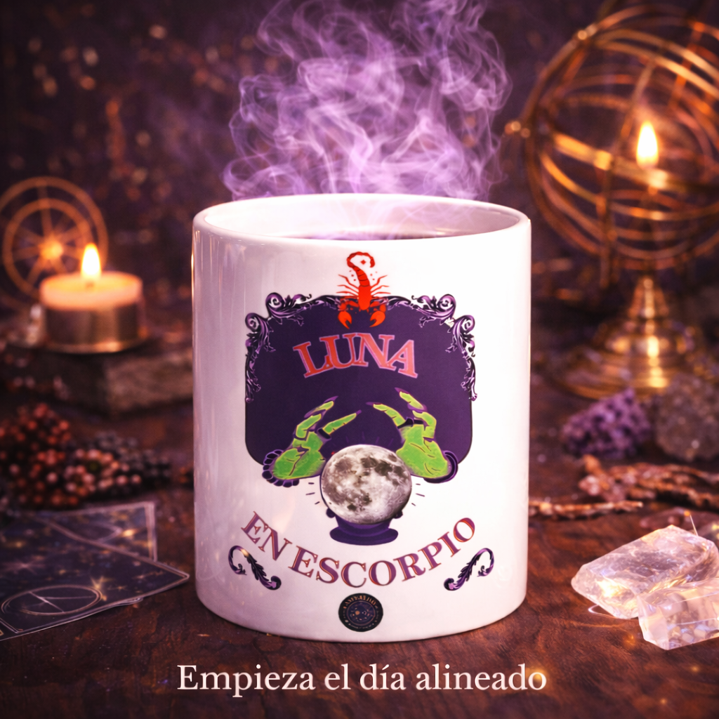 Taza Cerámica | Claro de LUNAS | ESCORPIO